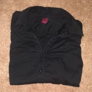 Black Blouse Size L | 212 Collection